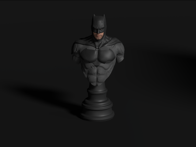 batman bust 3D Print Model .c4d .max .obj .3ds .fbx .stl .blend 