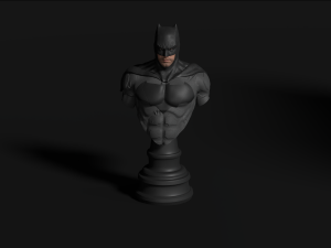 batman bust 3D-printmodel
