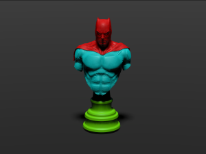 batman bust 3D Print Model