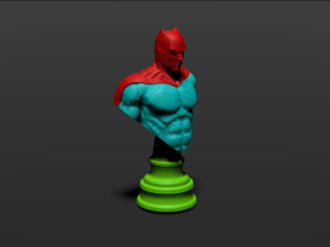 batman bust 3D Print Model