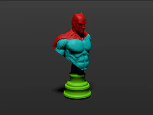 batman bust 3D Print Model