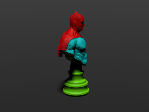 batman bust 3D Print Model
