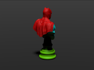 batman bust 3D Print Model
