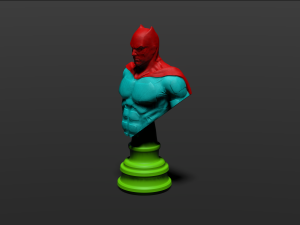 batman bust 3D Print Model