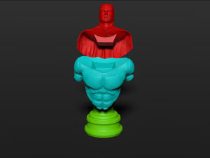 batman bust 3D Print Model