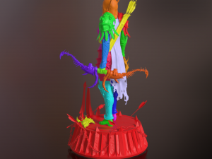 Sylvanas windrunner shadowlands statue 3D Print Model