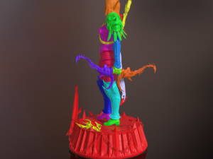 Sylvanas windrunner shadowlands statue 3D Print Model