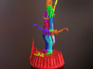 Sylvanas windrunner shadowlands statue 3D Print Model