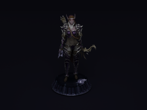 Sylvanas windrunner shadowlands statue 3D Print Model