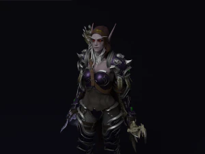 Sylvanas windrunner shadowlands statue 3D Print Model
