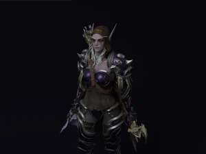 Sylvanas windrunner shadowlands statue 3D Print Model