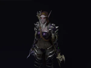 Sylvanas windrunner shadowlands statue 3D Print Model