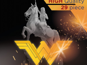 Wonder Woman Diana World War I 3D print model 3D-printmodel