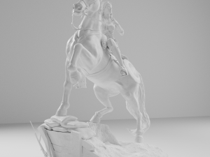 Wonder Woman Diana World War I 3D print model 3D 打印模型