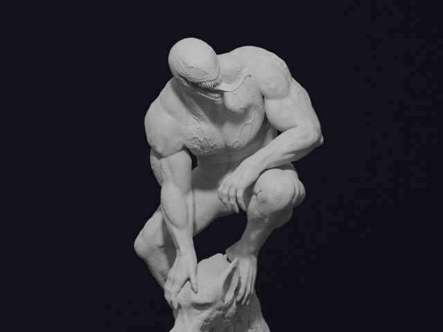 Ultimate Venom Statue Ready to Print STL 3D Print Model in Figurines  3DExport