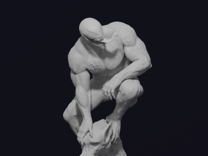 Venom and Symbiote Spider-Man 2 style 3D print model Modelo de impresión 3D