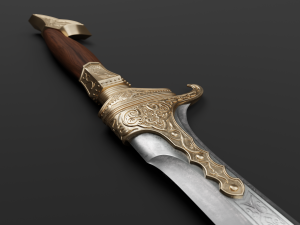 Assassins Creed Mirage Sword 3D print model 3D 프린트 모델