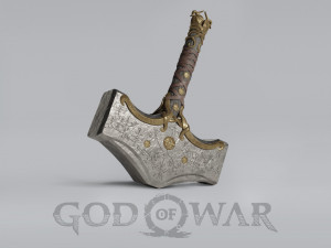 God of War - Thor mjolnir 3D print model 3D Print Model