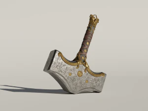 God of War - Thor mjolnir 3D print model 3D Print Model