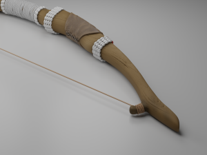 Assassins Creed Connor Kenway bow 3D print model 3D 打印模型