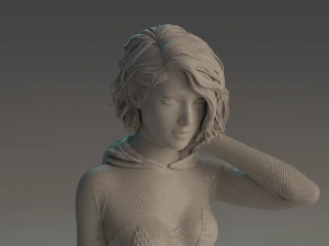Gwen Stacy statue 3D print model 3D Print Model