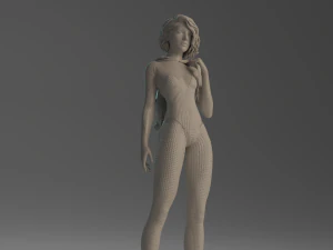 Gwen Stacy statue 3D print model 3D Print Model