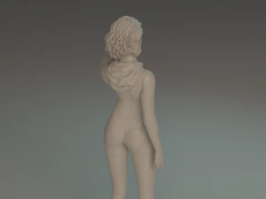 Gwen Stacy statue 3D print model 3D Print Model