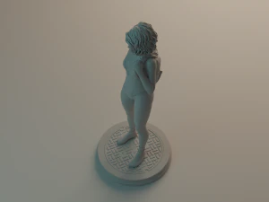 Gwen Stacy statue 3D print model 3D Print Model