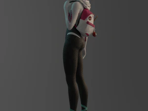 Gwen Stacy statue 3D print model 3D Print Model