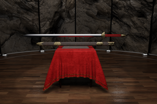 Assassins Creed Chronicles China - Shao Jun Sword 3D Принт Модель.