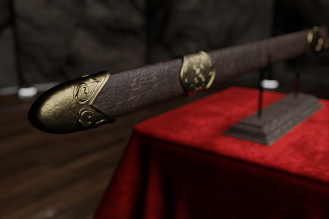 Assassins Creed Chronicles China - Shao Jun Sword 3D Принт Модель.