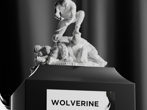 Wolverine - Logan 3D प्रिंट मॉडल