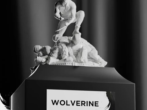 Wolverine - Logan 3D Print Model