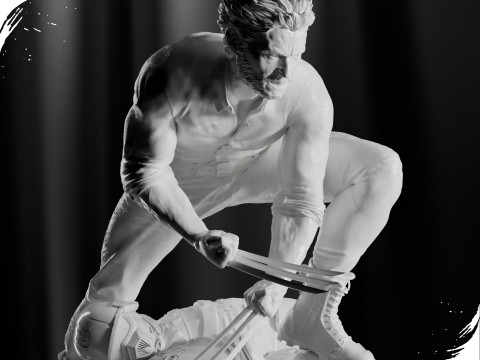 Wolverine - Logan 3d print 3 model in 1 Modelo de impresión 3D