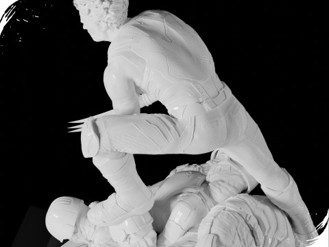 Wolverine - Logan 3d print 3 model in 1 Modelo de impresión 3D