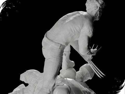 Wolverine - Logan 3d print 3 model in 1 Modelo de impresión 3D