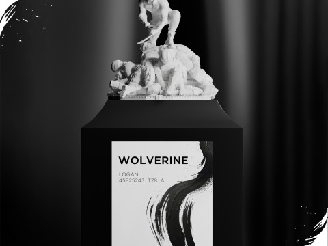 Wolverine - Logan 3d print 3 model in 1 Modelo de impresión 3D