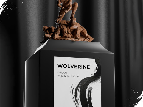 Wolverine - Logan 3d print 3 model in 1 Modelo de impresión 3D