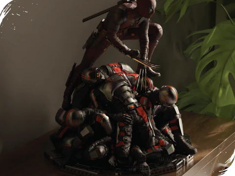 Kolam kematian Model Cetak 3D