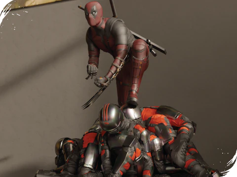 Kolam kematian Model Cetak 3D