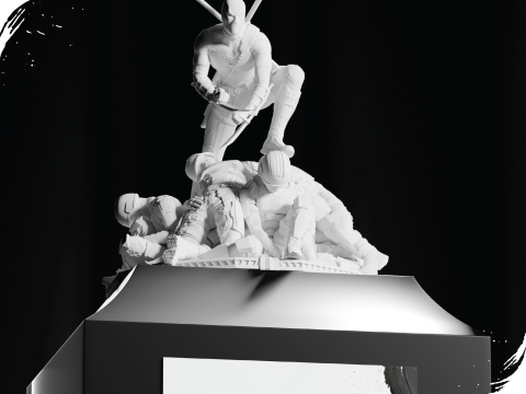 Deadpool 3D-Druckmodell