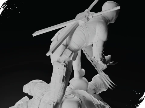 Kolam kematian Model Cetak 3D