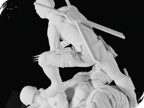 Kolam kematian Model Cetak 3D