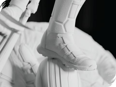 Deadpool 3D-Druckmodell