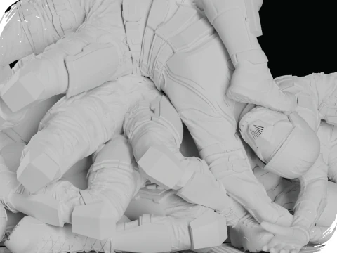 Kolam kematian Model Cetak 3D