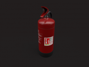 fire extinguisher 3D Model