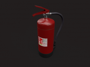 fire extinguisher 3D Model