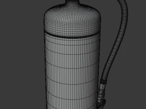 fire extinguisher 3D Model