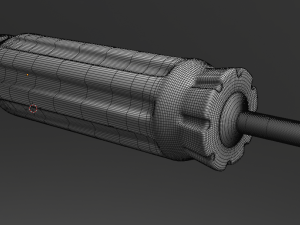 simple fat-blade screwdriver Modello 3D