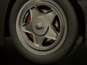 ferrari testarossa 3D Модель